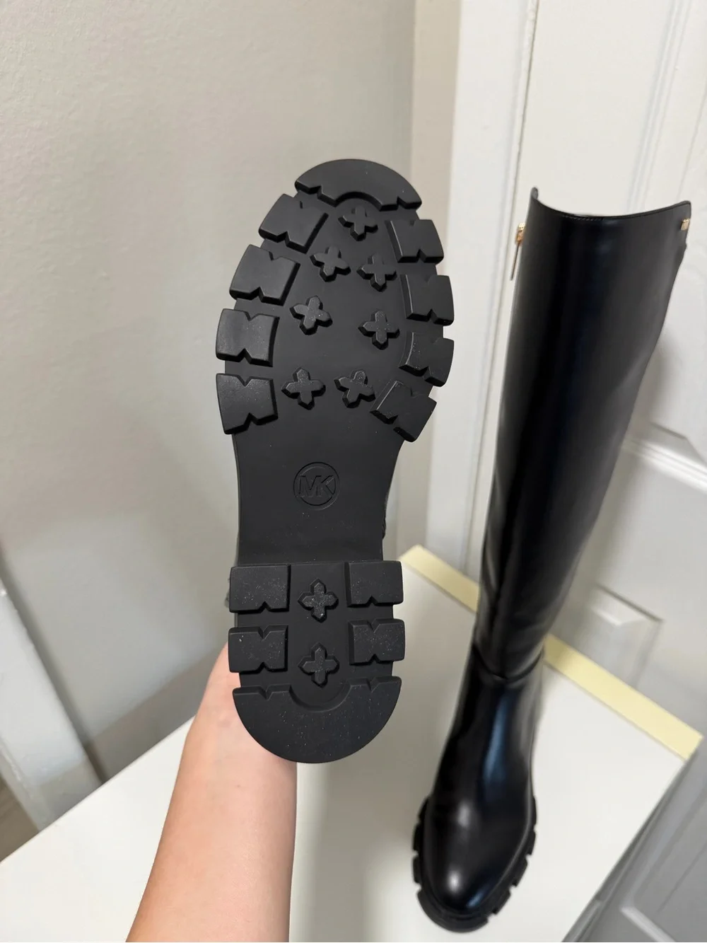 Michael Kors Black Ridley Riding Boot - Picture 8 of 9